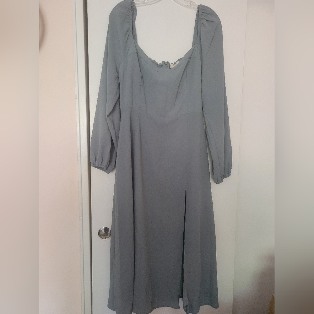 Forever21 Elegant green/blue Women's Dress.